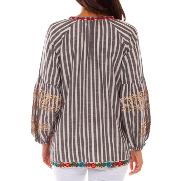 Scully Western Boho Shirt - Picture 2 of 3